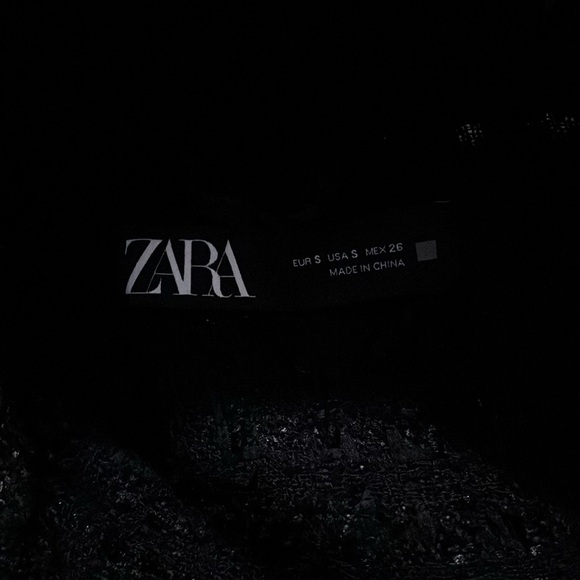 Zara TEXTURED WEAVE OVERSIZED WOOL BLEND JACKET - Picture 6 of 17